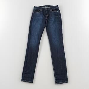 Lucky Brand Jeans Womens 2/26 Blue Sofia Skinny Stretch Denim Dark Wash 27x31